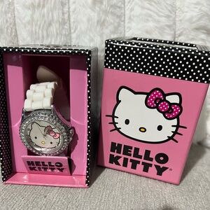 Hello Kitty Pink and White Watch
